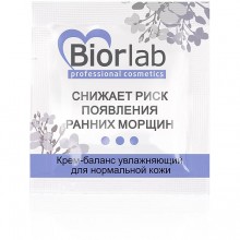 Дневной крем-баланс увлажняющий «Biorlab» для нормальной кожи, 3 мл.