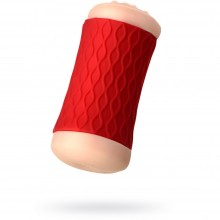 Мастурбатор двусторонний «Nadin» от компании JOS, цвет красный, 784003, длина 14.5 см.