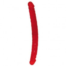Двусторонний фаллоимитатор «Double Dong 18inch», цвет красный, длина 45.7 см, 06-215CPR-BCD, бренд Dream Toys, длина 45.7 см.