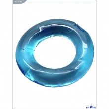 Плотное гелевое эрекционное кольцо, цвет голубой, PlayStar NC-177BL, диаметр 3.5 см.