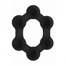 Эрекционное кольцо «No. 82 - Weighted Cock Ring», черное, Shots Media SON082BLK, из материала Силикон, диаметр 3 см.