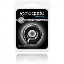   Renegade Drop Ring - Black,  , NS Novelties NSN-1111-63,  4.5 .,  