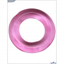 Плотное гелевое эрекционное кольцо, цвет розовый, PlayStar NC-177P, из материала ПВХ
