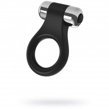 Эрекционное вибро-кольцо на член OVO «B1», цвет черный, диаметр 2.5 см., со скидкой