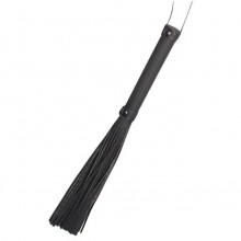 Стильная черная плеть «Blaze Whip Black» с петлей для руки, Dream Toys 21265, из материала Полиуретан, цвет Черный