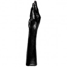 Рука для фистинга из ПВХ «All Back», O-Products Ab 21, коллекция All Black, цвет Черный, длина 37 см.