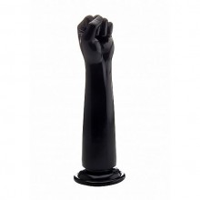 Кулак для фистинга «Shots-fist it Black» из коллекции Fist It от Shots Media, цвет черный, FST005BLK, коллекция Fist it by Shots, длина 28 см.
