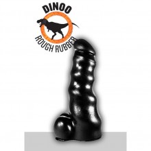Фаллоимитатор для фистинга «Зооэротика Динозавр Dilong», 115-RR08, бренд O-Products, коллекция Dinoo Rough Rubber, длина 25 см., со скидкой