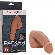 Телесный фаллоимитатор для ношения «Packer Gear 5» от компании California Exotic Novelties SE-1581-10-3, бренд CalExotics, из материала Силикон, длина 14.5 см.