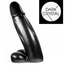 Фаллоимитатор-гигант «Dark Crystal Black», длина 60 см, 115-DC33, бренд O-Products, цвет Черный, длина 60 см.