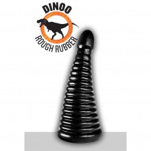 Фаллоимитатор-пробка для фистинга «Зооэротика, Динозавр Xiong», 115-RR12, бренд O-Products, цвет Черный, длина 29.5 см.