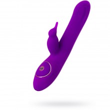 Ротатор для женщин с клиторальным стимулятором «Yum» от компании JOS, цвет фиолетовый, 783014, длина 21 см.