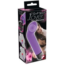 Женский классический вибратор для точки G - «G+P-Spot Lover», цвет фиолетовый, You 2 Toys 05871840000, длина 16 см.