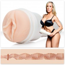 Оригинальный ручной мужской мастурбатор-киска в тубе «Brandi Love Heartthrob», цвет телесный, FleshLight 14957, бренд FleshLight International, длина 23 см.