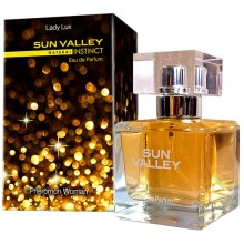 Женская парфюмерная вода «Sun Valley Lady Lux» с феромонами, объем 100 мл, Natural Instinct SUN VALLEY 100мл LL-1005, цвет Золотой, 100 мл.