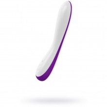 Женский интимный вибратор OVO «F3», цвет бело-фиолетовый, цвет Белый, длина 22.5 см.