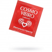 Набор саше лубриканта «Cosmo Vibro» на силиконовой основе, 3 гр х 20 шт, Биоритм 23067, из материала Силиконовая основа, 3 мл., со скидкой