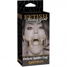 PipeDream «Deluxe Spider Gag» кляп-рамка расширитель для рта, 3995-27 PD, коллекция Fetish Fantasy Gold, цвет Черный, диаметр 3.8 см.