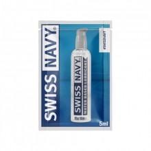 Лубрикант для секса на водной основе Swiss Navy «Premium Water Based Lubricant», объем 5 мл, цвет прозрачный, 5 мл.