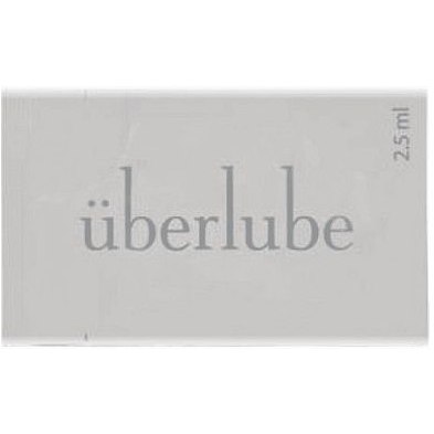 Лубрикант на силиконовой основе Uberlube, одноразовое саше 2.5 мл, UBER2.5, из материала Силиконовая основа, 2.5 мл.