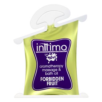 Масло интимное массажное Inttimo by Wet Forbidden Fruit, подушечка 10 мл, бренд Wet Lubricant, 10 мл.