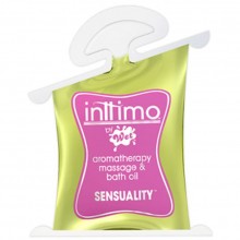 Масло интимное массажное Inttimo by Wet Sensuality, подушечка 10 мл, бренд Wet Lubricant, 10 мл.