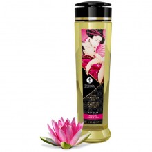 Натуральное массажное масло для тела «Shunga Erotic Massage Oil» с ароматом «Сладкий лотос», 240 мл.