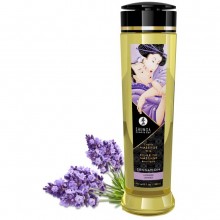 Натуральное массажное масло «Shunga Erotic Massage Oil» с ароматом лаванды, 240 мл.