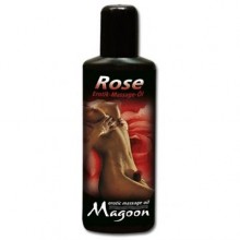 Magoon «Rose» массажное масло с запахом розы, объем 100 мл, бренд Orion, 100 мл.