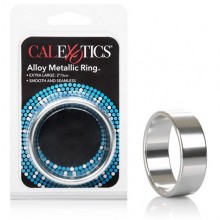 Металлическое эрекционное кольцо «Alloy Metallic Ring XL», цвет серебристый, CalExotics SE-1370-30-2, бренд California Exotic Novelties, длина 5 см.