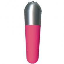 Клиторальный женский мини-вибратор пуля «Funky Viberette», цвет розовый, Toy Joy TOY9829, длина 10.5 см.