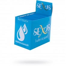 Увлажняющая гель-смазка на водной основе нейтральная «Silk Touch Neutral», пробник 6 мл, 50 штук, 817011, бренд Sexus Lubricant, 300 мл.