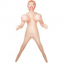 Надувная кукла с большим бюстом «Inflatable Janice Japlin», цвет телесный, NMC 120179, 2 м., со скидкой