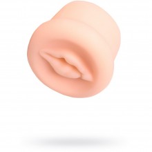 Телесная насадка-вагина на помпу Sexus Men PRETTY PUSSY, материал TPE, диаметр 7.5 см, Sexus Men 709035, длина 4.5 см., со скидкой