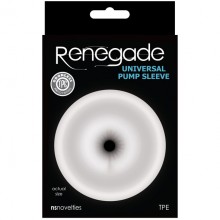 -      Renegade - Universal Pump Sleeve - Ass,  , NS Novelties NSN-1127-11,   TPE,  6.4 .