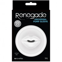 -      Renegade - Universal Pump Sleeve - Mouth,  , NS Novelties NSN-1127-21,   TPE,  8.3 .,  