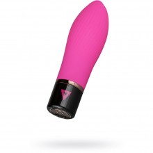 Широкий мини вибратор для женщин, цвет розовый, Lil'Vibe LIL002PNK, длина 10 см.