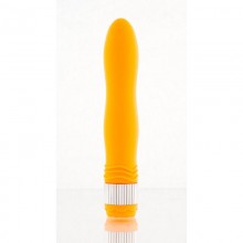 Оранжевый водонепроницаемый интимный вибратор, длина 21.5 см, «Sexus Funny Five» 931006, длина 21.5 см.
