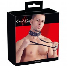 Ошейник с поводком «Collar with leash» из коллекции Bad Kitty от компании Orion, цвет черный, размер OS, 24925121001, из материала Полиуретан, 2 м.