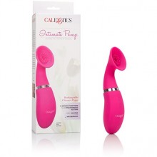 Перезарежаемая клиторальная женская помпа «Climaxer Intimate Pump», цвет розовый, California Exotic Novelties SE-0625-20-3, бренд CalExotics, длина 17.3 см., со скидкой