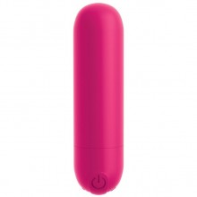 Перезаряжаемая вибропуля фиолетовая Omg «Rechargeable Bullets Play», цвет розовый, PipeDream 1793-34 PD, длина 7.62 см.