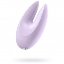 Перезаряжаемый клиторальный стимулятор, цвет розовый, OVO «S4», из материала Силикон, длина 10.8 см.