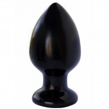 Черная анальная пробка Lovetoy MAGNUM 9, диаметр 6.5, 420900ru, бренд LoveToy А-Полимер, длина 13 см.