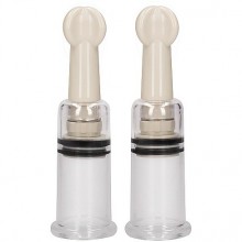 Маленькие вакуумные помпы для сосков «Nipple Suction Cup Small», длина 10.2 см.
