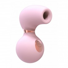 Интенсивный вакуумный клиторальный вибромассажер «Invincible Pink», цвет розовый, Irresistible IRR003PNK, длина 12 см.