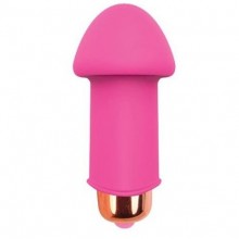 Вагинальный мини вибратор для клитора со съемной вибропулей от компании Sweet Toys, цвет розовый, st-40121-6, длина 5 см.