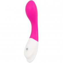 Женский силиконовый вибратор Smile «Sweet» для массажа точки G, цвет розовый, You 2 Toys 0587060, бренд Orion, длина 11 см., со скидкой