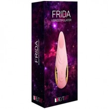 Женский вибростимулятор для клитора и точки G - «Frida» от компании RestArt, цвет розовый, RA-320, из материала Силикон, длина 18 см.