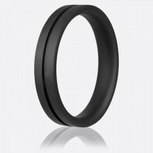 Плотное мужское кольцо на пенис «RingO», цвет черный, Screaming RP2-101, из материала Силикон