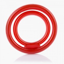 Плотное двойное эрекционное кольцо «RingO2», цвет красный, Screaming RNG2-101